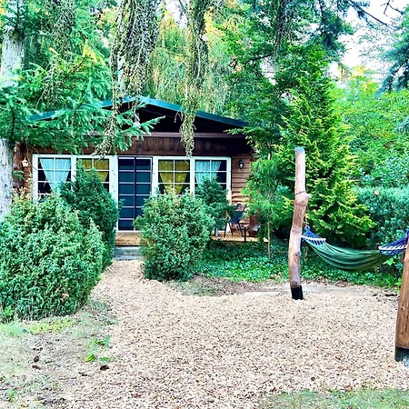 Casa de Férias Holzhaus Baerenhoehle Am Wald Und Neuruppin