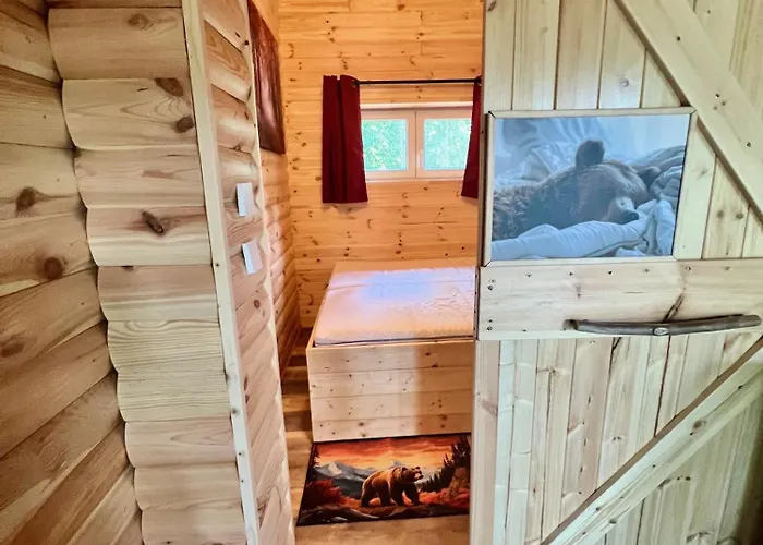 Ferienhaus Holzhaus Bärenhöhle Am Wald Und