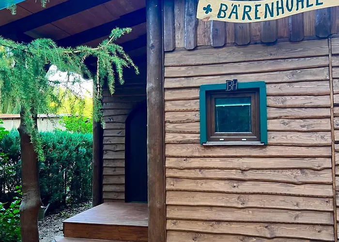 Ferienhaus Holzhaus Bärenhöhle Am Wald Und Neuruppin